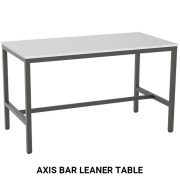 Axis Bar Leaner table