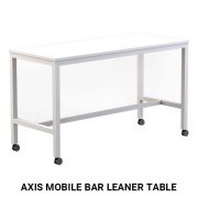 Axis mobile bar leaner table