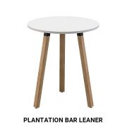 Plantation bar leaner